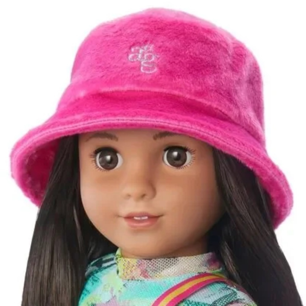 American Girl Girl Of The Year Kavi 2023 Pink Bucket Hat Only